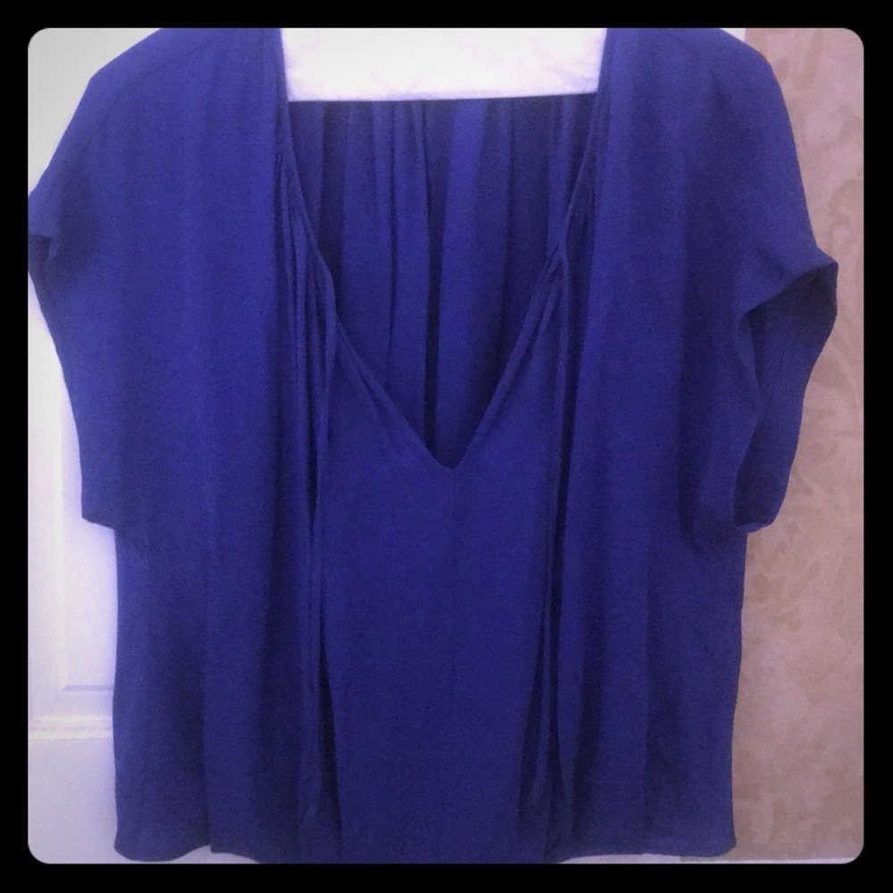 Monika Chiang silk blouse